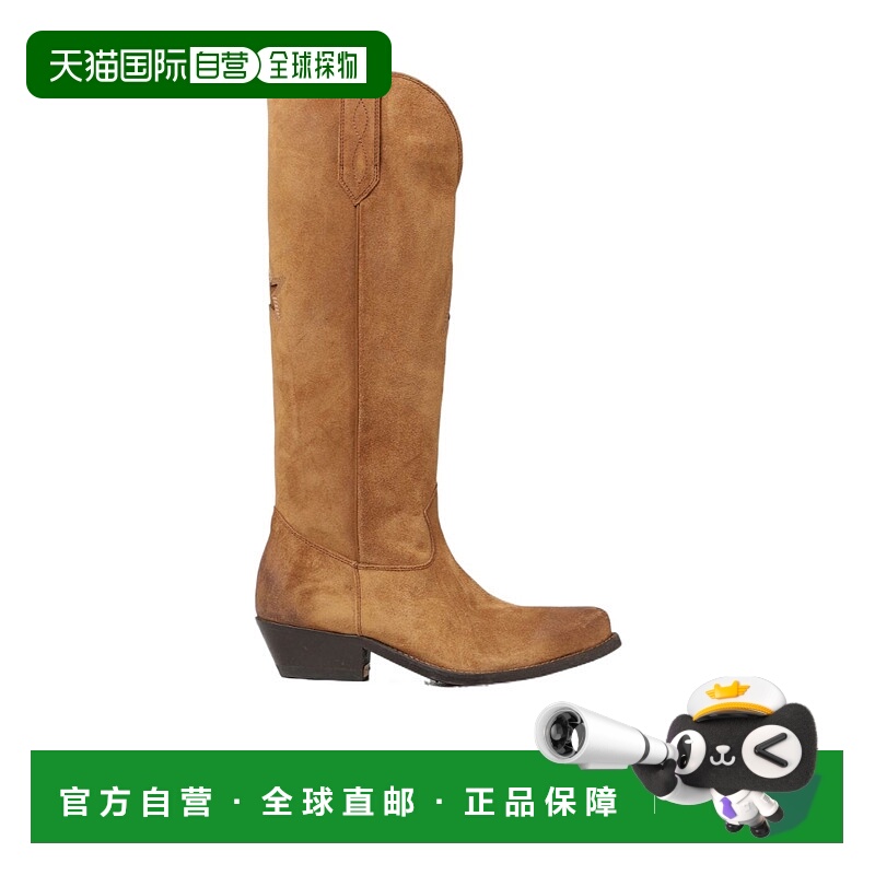 香港直邮Golden Goose Deluxe Brand 尖头高跟长筒靴 GWF00538F00
