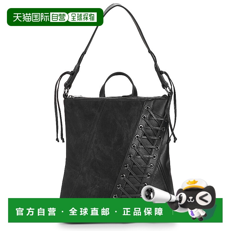 欧洲直邮Desigual  女包 秋冬2025 双肩包 BACKPACK BLACK PATCH