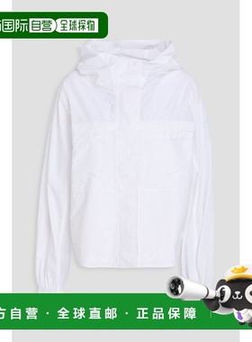 1h可退 香港直邮THEORY 希尔瑞 女士 棉混纺连帽夹克 P0504401WHI