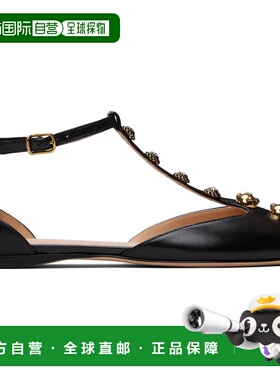 1h可退 香港直邮Chloe 蔻依 女士 黑色 Celeste 芭蕾鞋 CH26S16