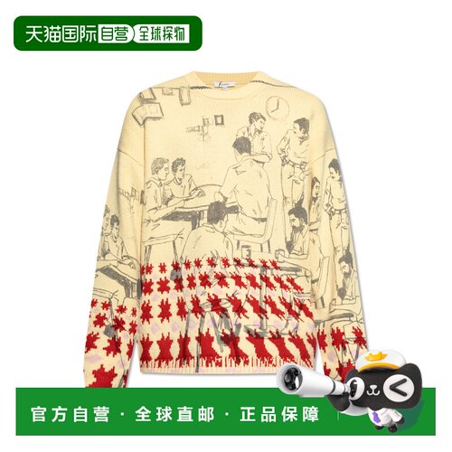 1h可退 香港直邮J.W. ANDERSON 男士针织衫 KW1439YN0373215BUTTE