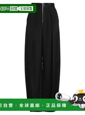 香港直邮KHAITE 女士 休闲长裤 black黑色 舒适时尚