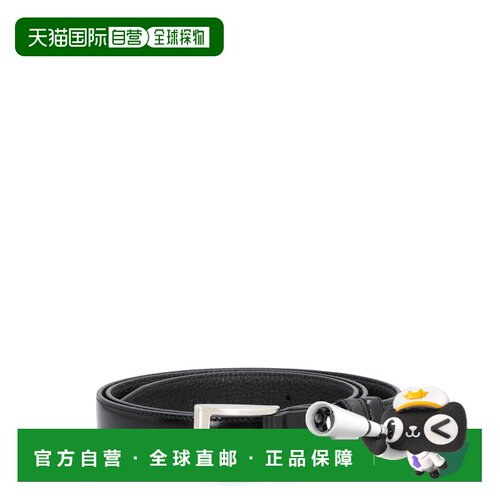 1h可退 香港直邮HOGAN 男士腰带 KFMC00N1100QR0B999 CO 黑色 Rev