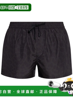 香港直邮Balmain 抽绳泳裤 BWB711710泳衣