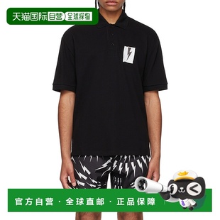 衫 香港直邮Neil Polo 徽标短袖 BJT077SS549S2361BLACKB Barrett
