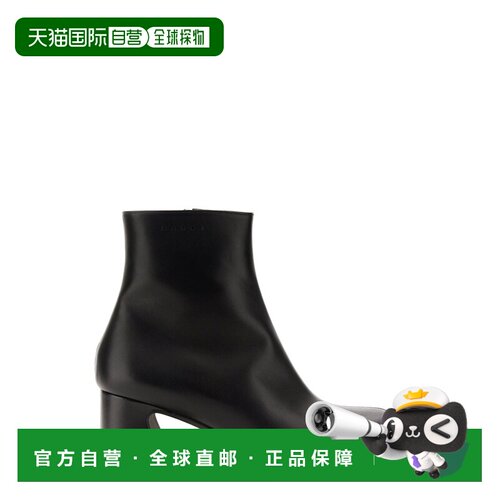 1h可退 香港直邮MARNI 女士高跟鞋 TCMS008606 AW2022 黑色