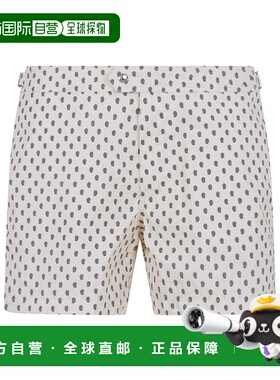 1h可退 香港直邮Tom Ford 佩斯利花纹泳裤 BSS001FMN074