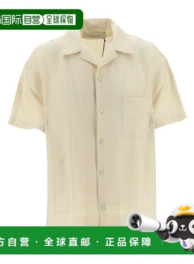 香港直邮Golden Goose Deluxe Brand 排扣短袖衬衫 GMP01429.P000