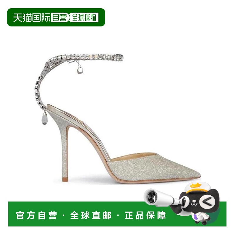 香港直邮Jimmy Choo 闪亮水晶高跟鞋 233205