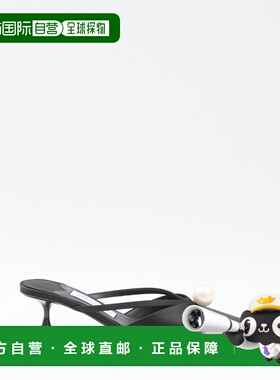 1h可退 香港直邮Jimmy Choo 周仰杰 女士 Sana 50 凉拖 SANAMULE5