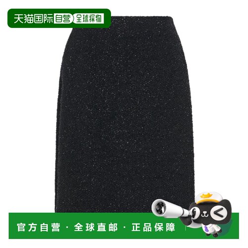 1h可退 香港直邮THE ROW 女士半身裙 8232W3360BLK AW2024 黑色
