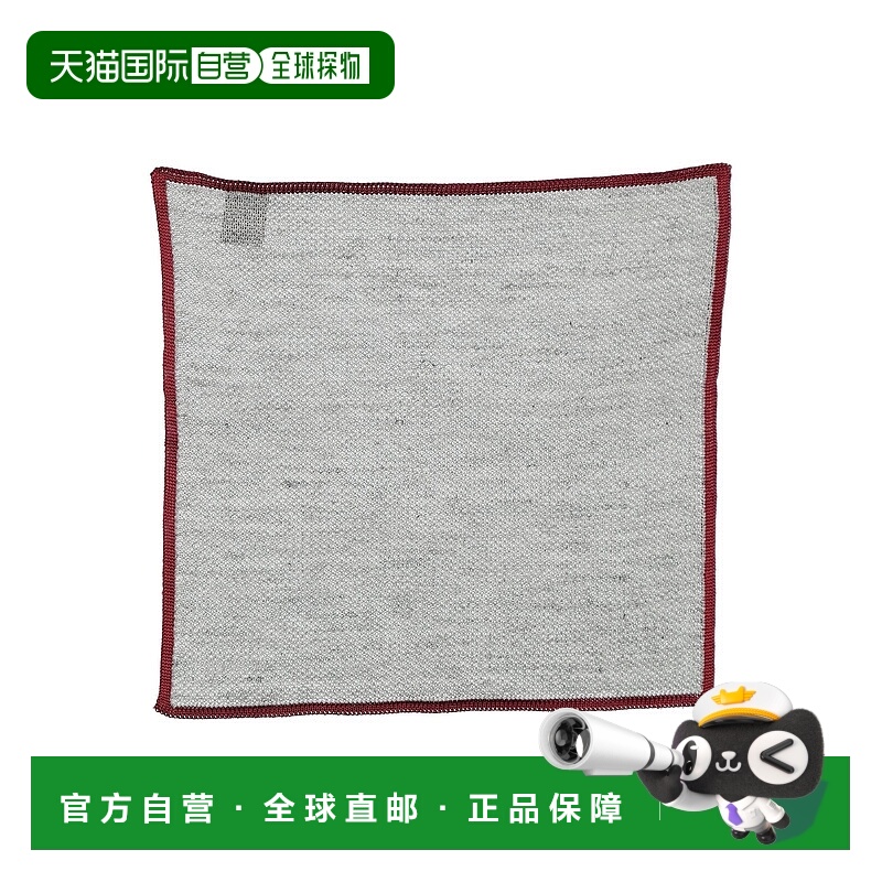 1h可退 香港直邮Canali 康钠丽 男士 Foulards 围巾 grey灰色 舒
