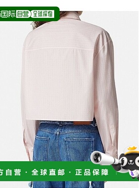 香港直邮Versace 短款衬衫 女装10137651A13641范思哲长袖