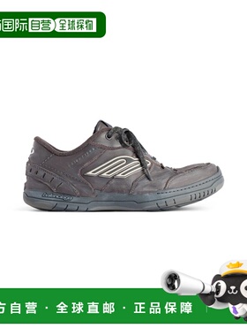 欧洲直邮BALENCIAGA（2025 年新品）男士 Hamptons 灰色做旧运动