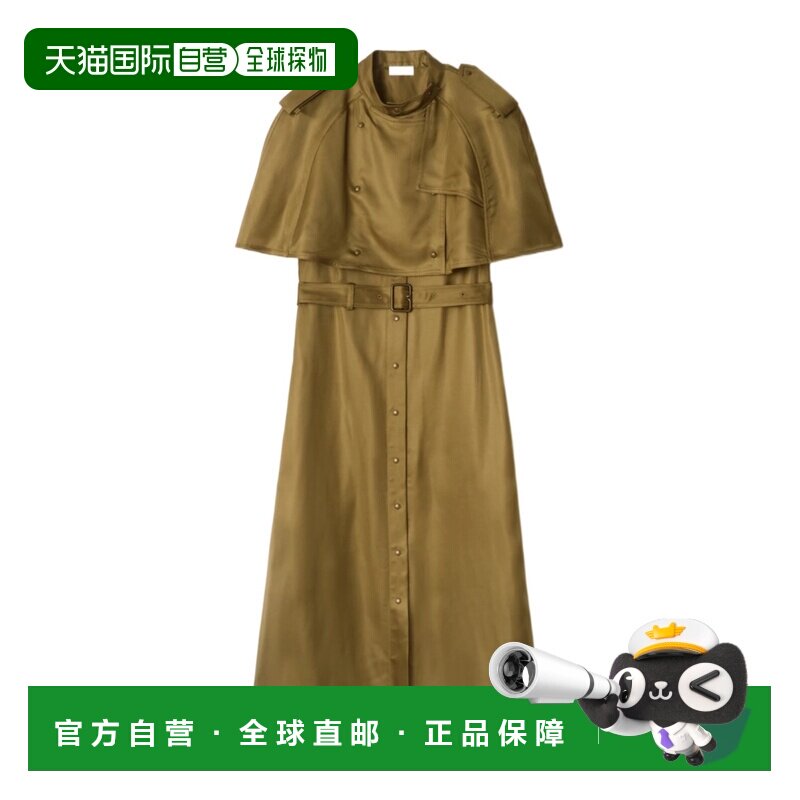1h可退 香港直邮BURBERRY 女士大衣 81062211 SS2026 军绿色 短袖