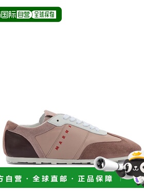 香港直邮Marni 玛尼 女士 Softy Soccer 皮革运动鞋 SNZW020400P9