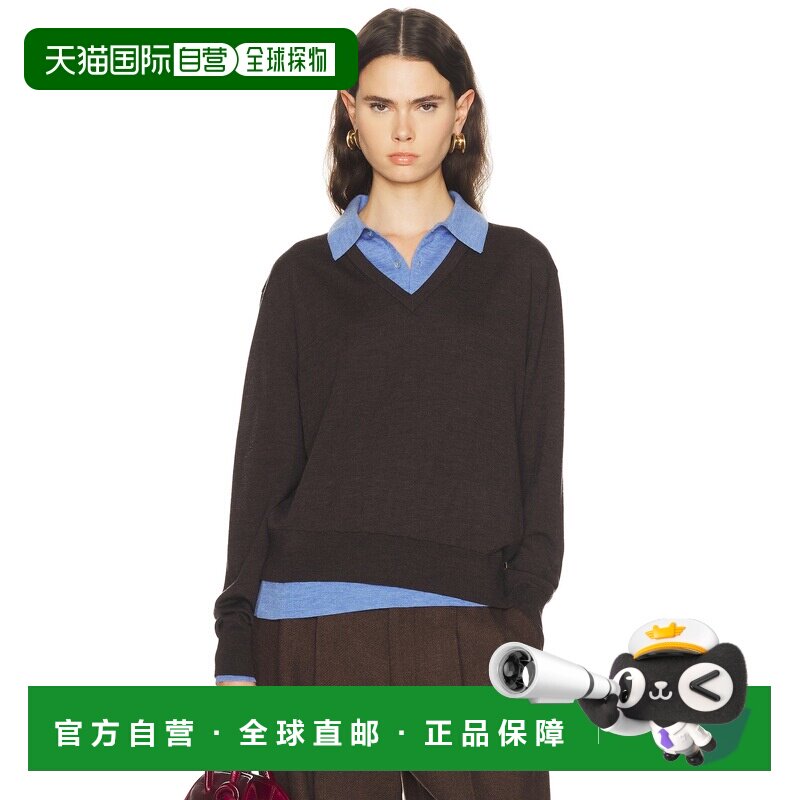 香港直邮Acne Studios 艾克妮 女士 Kascha V领毛衣 A60645