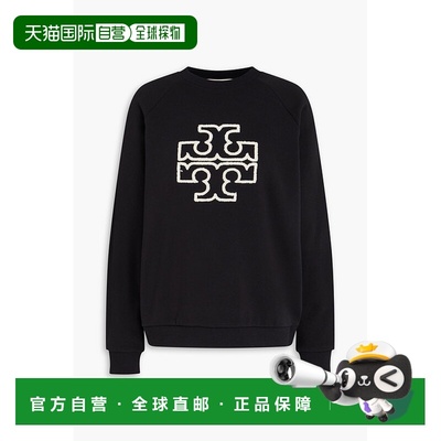 1h可退 香港直邮Tory Burch 托里 伯奇 女士 French 刺绣棉质厚绒