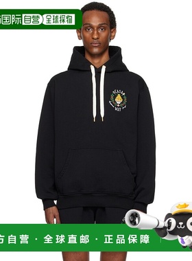 香港直邮Casablanca 男士 黑色 Casa Way 连帽衫 UMPS24JTP09302