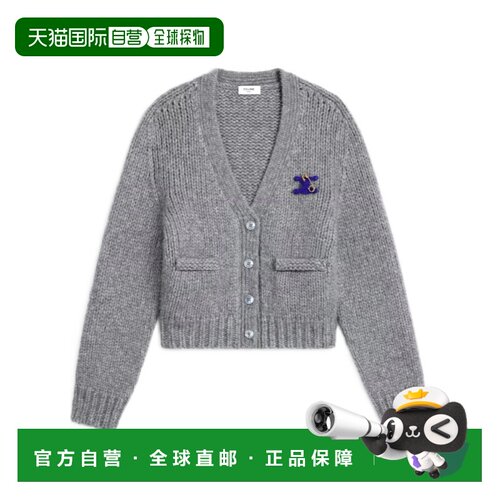 香港直邮Celine 长袖针织衫 RY0KM0899.羊绒开衫