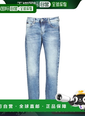 欧洲直邮G-Star Raw 女士 KATE BOYFRIEND WMN 牛仔裤 蓝色直筒裤