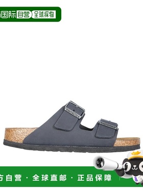 香港直邮Birkenstock 徽标搭扣凉拖拖鞋凉鞋 552113BLACK