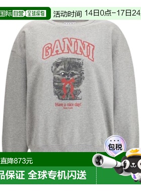 1h可退 香港直邮Ganni 长袖卫衣 A1060016G