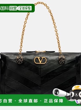 1h可退 香港直邮Valentino 华伦天奴 女士 Growl 中号绗缝皮革手