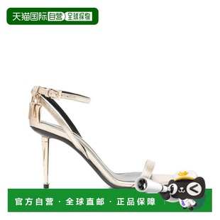 汤姆 福特 女士 1h可退 Ford PADLOCK 踝带中跟凉 香港直邮Tom