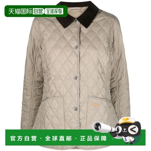 1h可退 香港直邮barbour 巴伯尔 女士 绗缝夹克 LQU0475 beige米