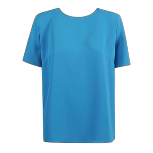 香港直邮Parosh 女士 帕罗什短袖女装圆领衬衫 PANTY24D312430