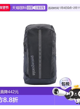 自营欧洲直邮PATAGONIA BLACK HOLE PACK 25L灰黑色聚酯双肩包