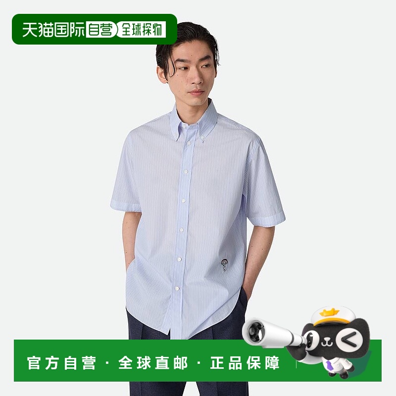 欧洲直邮BV葆蝶家 25秋冬 841498V5PK09006 男士 短袖衬衫