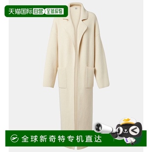 香港直邮TOTÊME 004162 女士 罗纹针织羊毛混纺大衣