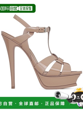 香港直邮Saint Laurent TRIBUTE厚底凉鞋 457752B8I00高跟