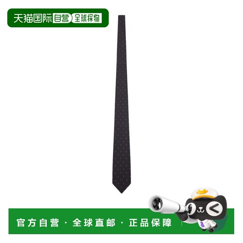 香港直邮TOM FORD 男士领带 STE001S0359NAA AW2026 黑色 波点领