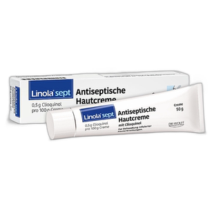 欧洲直邮德国药房Linola伤口愈合修复膏50g防感染杀菌消毒擦抓伤