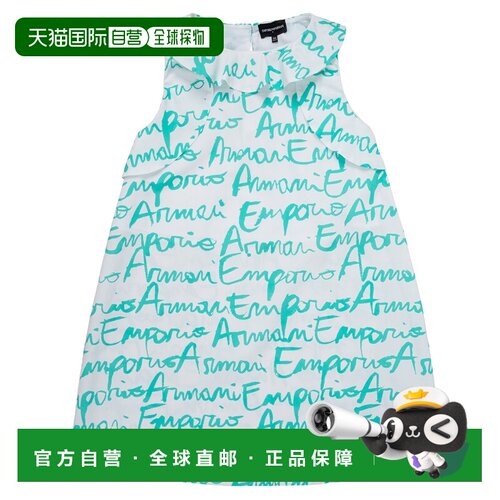 欧洲直邮Emporio Armani  Antoni 女童服装短连衣裙 3H3A07-3N3NZ