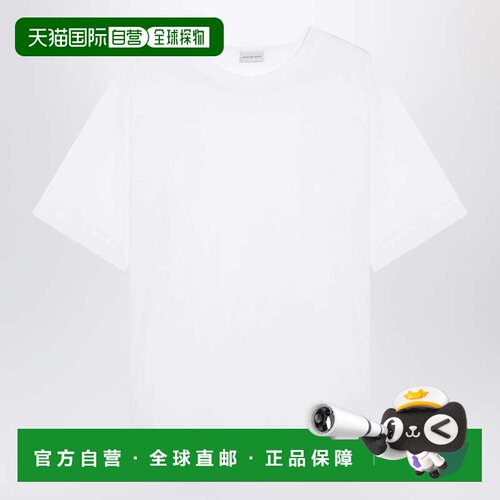 香港直邮Dries Van Noten 德赖斯 范诺顿 男士 黑色棉质T恤 02110