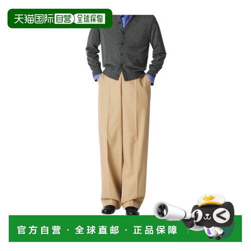 香港直邮Bottega Veneta 棉质斜纹直筒裤男裤休闲裤 820068V5CV0