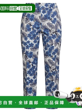 香港直邮Weekend Max Mara 女士 休闲长裤 blue蓝色 舒适时尚