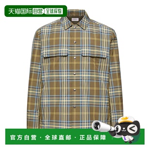 香港直邮Moncler L10912F00001M9258 格纹衬衫