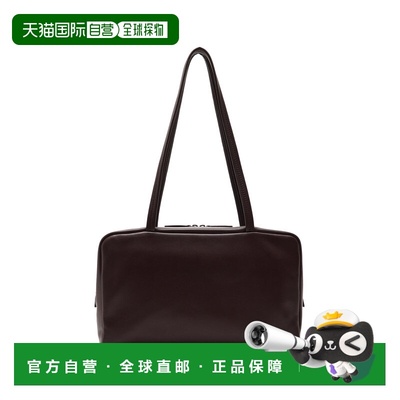 1h可退 香港直邮The Row 女士 Astra 皮革保龄球包包 red红色 舒