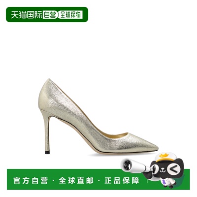 1h可退 欧洲直邮JIMMY CHOO 女士高跟鞋 ROMY85DXBPLATINUM AW202