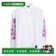 香港直邮Maje white白色 女士 1h可退 Blouses 花朵衬衫 舒适时尚