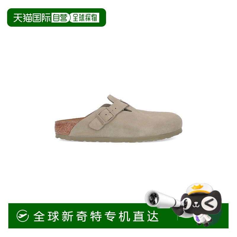 1h可退 香港直邮Birkenstock 勃肯 男士 徽标拖鞋 1025844