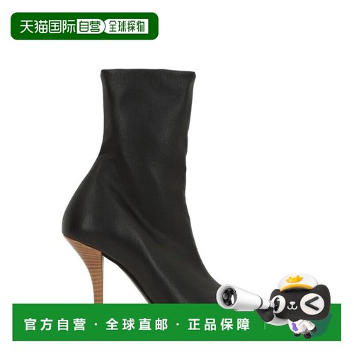 1h可退 香港直邮alaia 女士 軟方靴 AA3O2018I106 black黑色 舒适