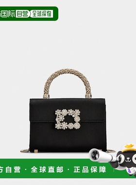 欧洲直邮ROGER VIVIER 25秋冬 RBWAMFC0100RS0B999 女士 手提包 J