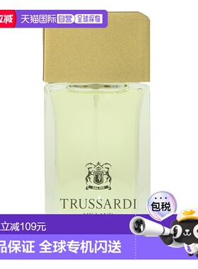 欧洲直邮Trussardi杜鲁萨迪我的领土男士淡香水喷雾