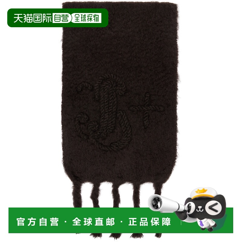 香港直邮Jil Sander 吉尔 桑达 女士 棕色围巾 J40TE0111J40041